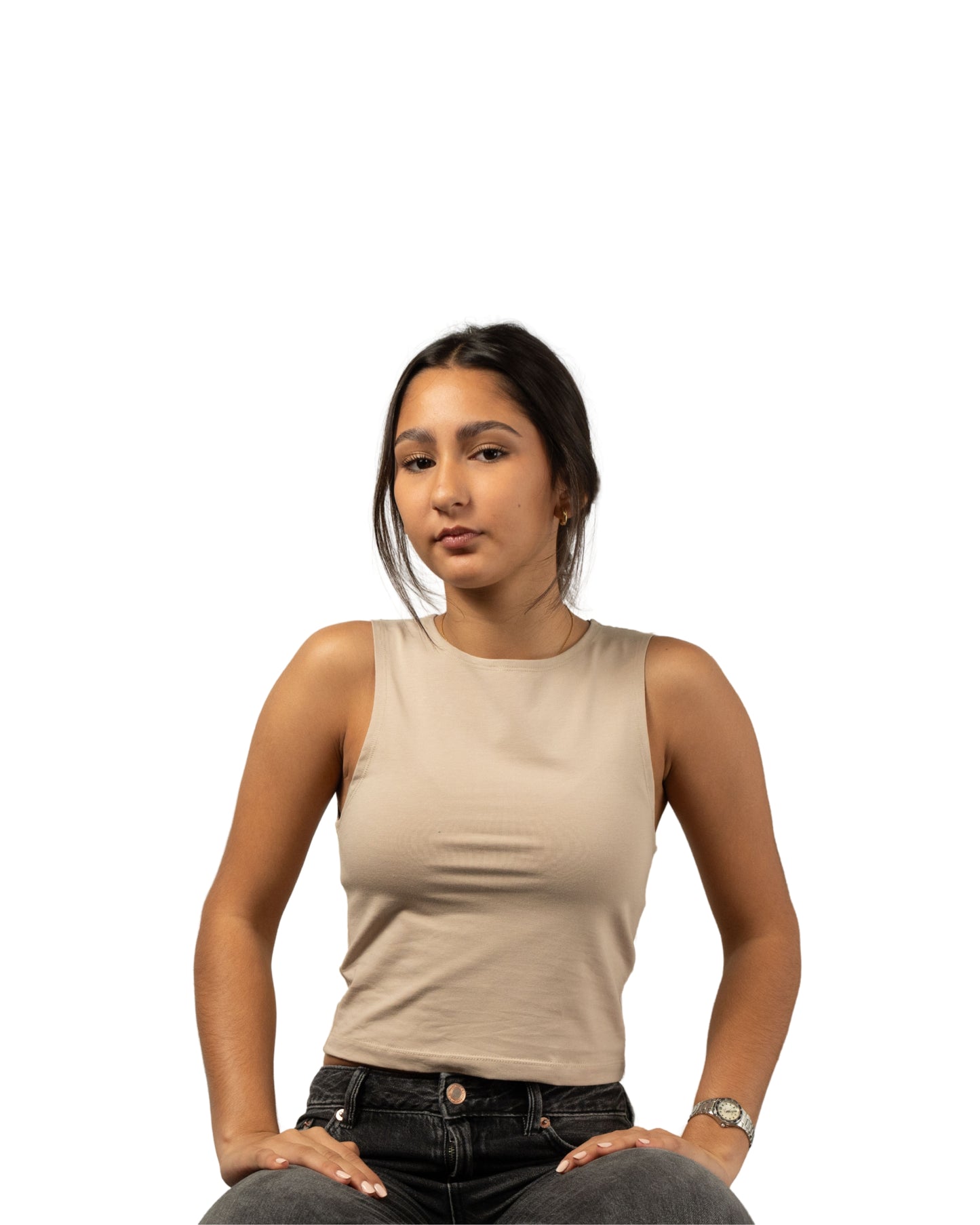 Bamba Bloom Breeze Tee Crema