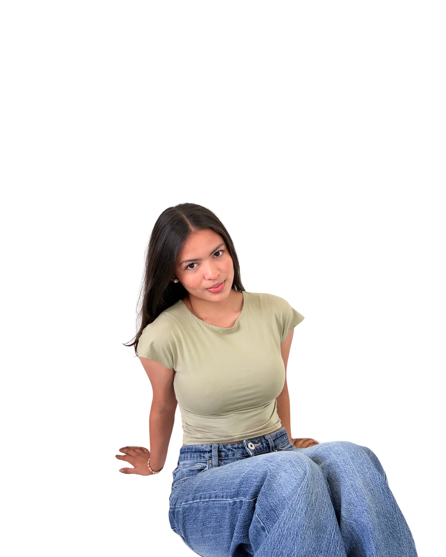 Bamba Bloom Aura Tee Verde