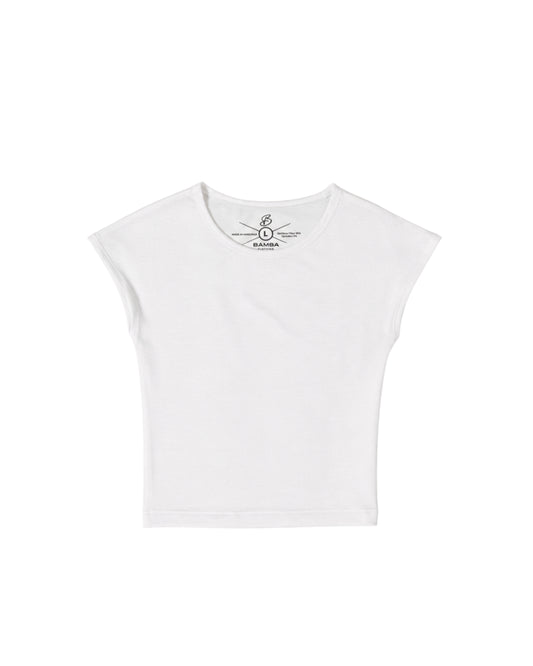 Bamba Bloom Aura Tee Blanca