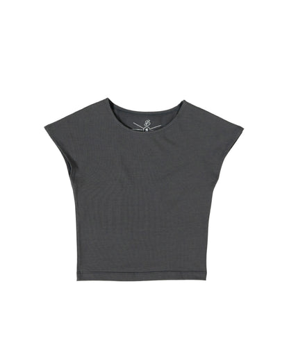 Bamba Bloom Aura Tee Gris Oscuro