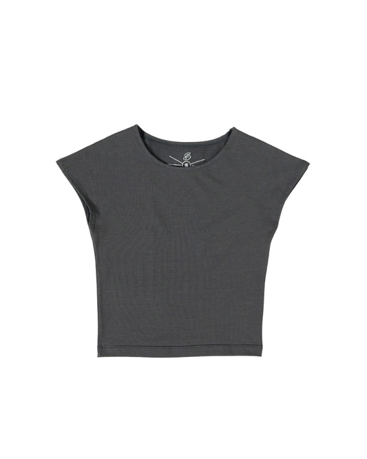 Bamba Bloom Aura Tee Gris Oscuro