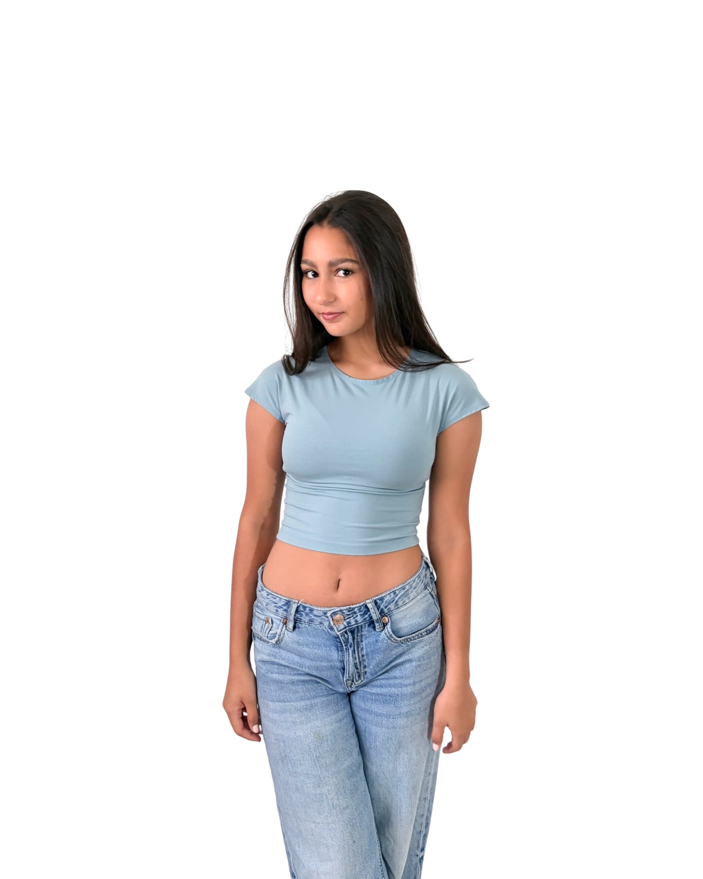 Bamba Bloom Aura Tee Azul Claro