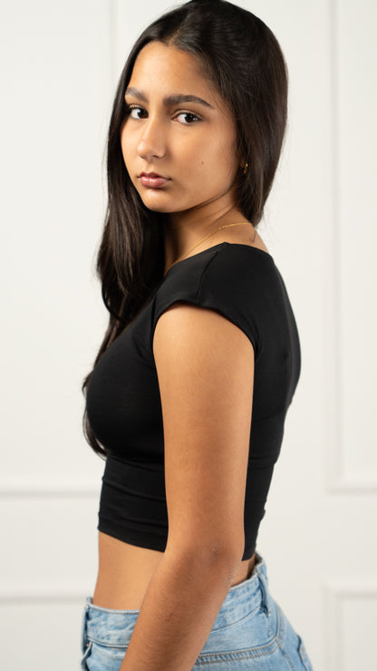 Bamba Bloom Aura Tee Negra