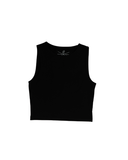 Bamba Bloom Breeze Tee Negra de Mujer
