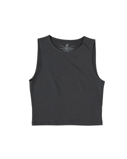 Bamba Bloom Breeze Tee Gris Oscuro de Mujer