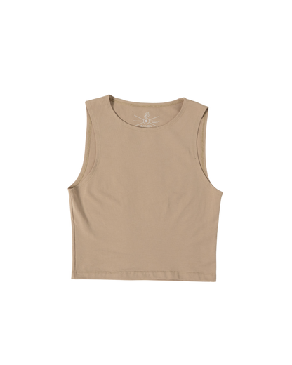 Bamba Bloom Breeze Tee Crema de Mujer