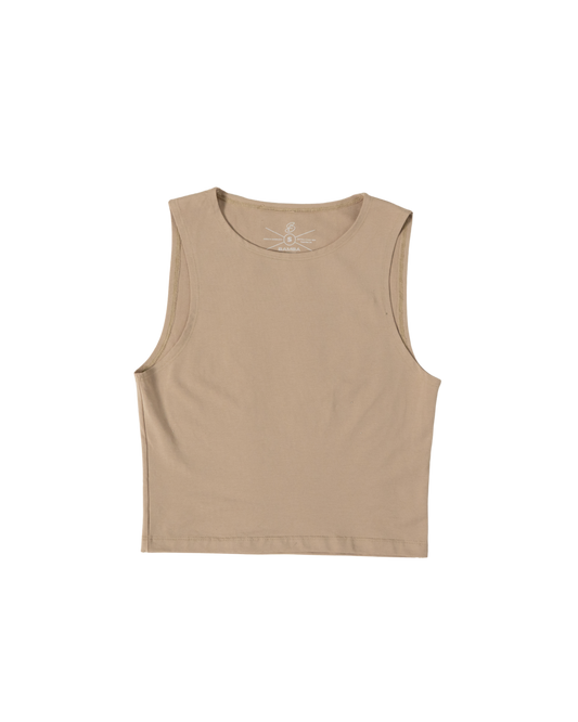 Bamba Bloom Breeze Tee Crema de Mujer